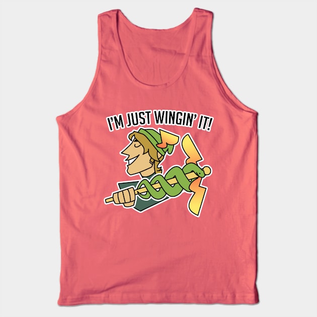 Wingin' It Tank Top by Toothpaste_Face